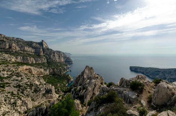 Image montrant le Parc national des Calanques